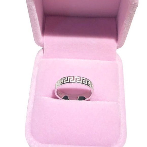 Unsex Brand New 925 Silver Ring Wedding Ring Engagement Ring R019 - Picture 4 of 5